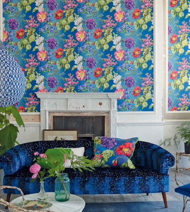 Alexandria Wallpaper - Lapis - P623/01 - Designers Guild
