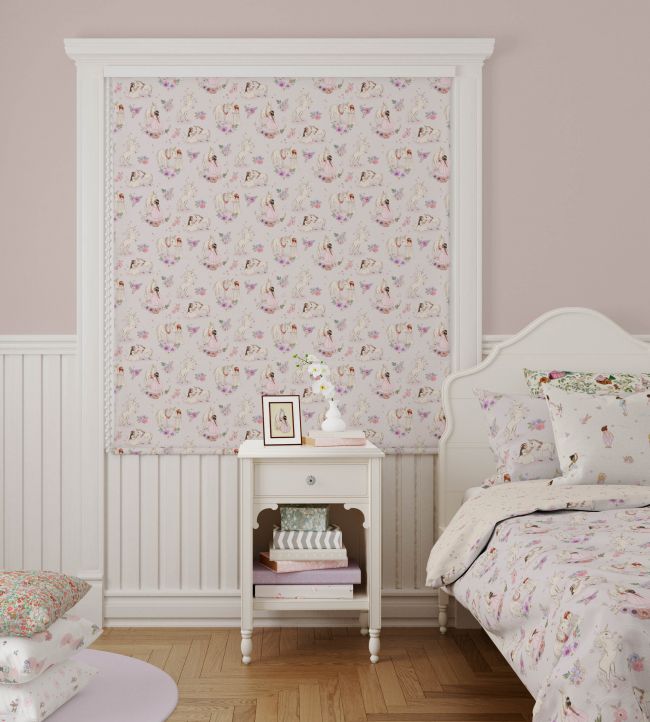 Unicorn Room Fabric - Pink