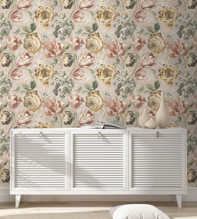 BRONTE24 - Bronte Wallpaper - Alabaster - Arley House