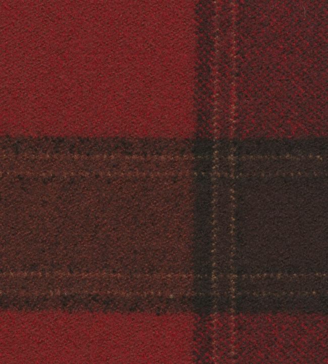 Callanish Check Fabric - Red