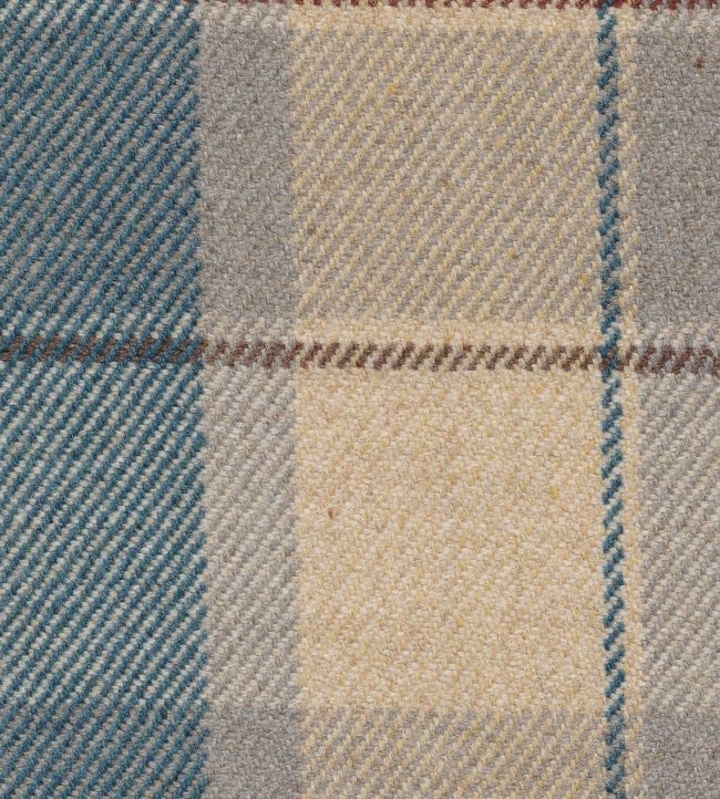 Callanish Plaid Fabric - Blue