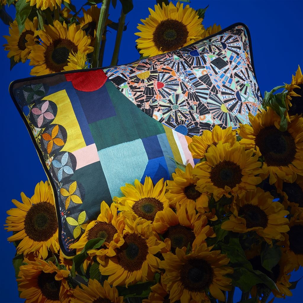 Mosaic Freak Room Cushion 2 - Multicolor