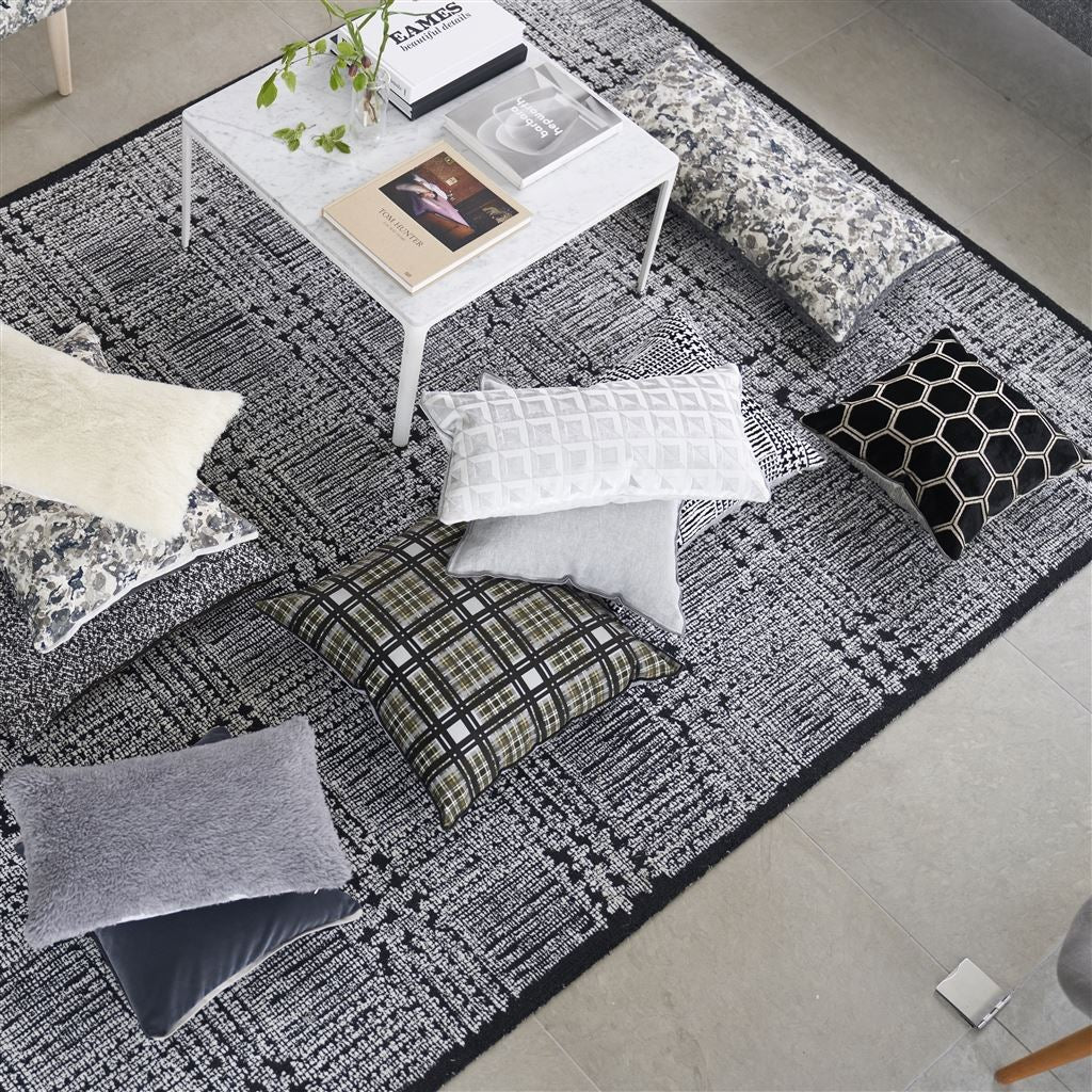 Monserrate Room Velvet Cushion 5 - White