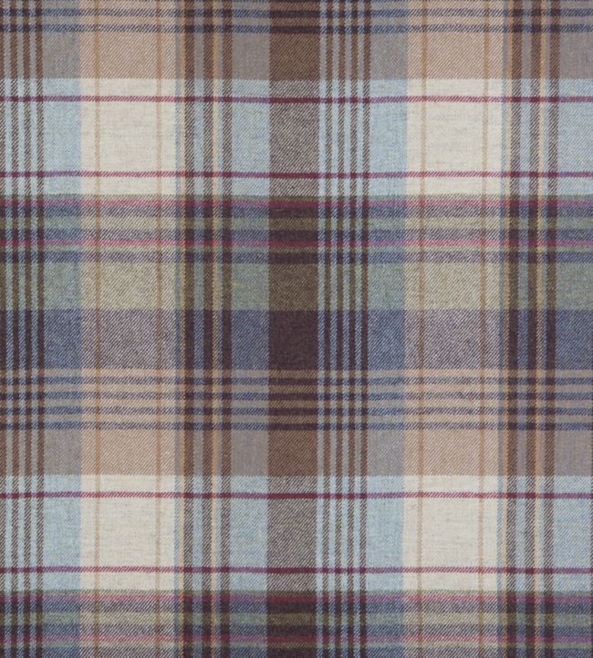 Glen Isla Fabric - Blue