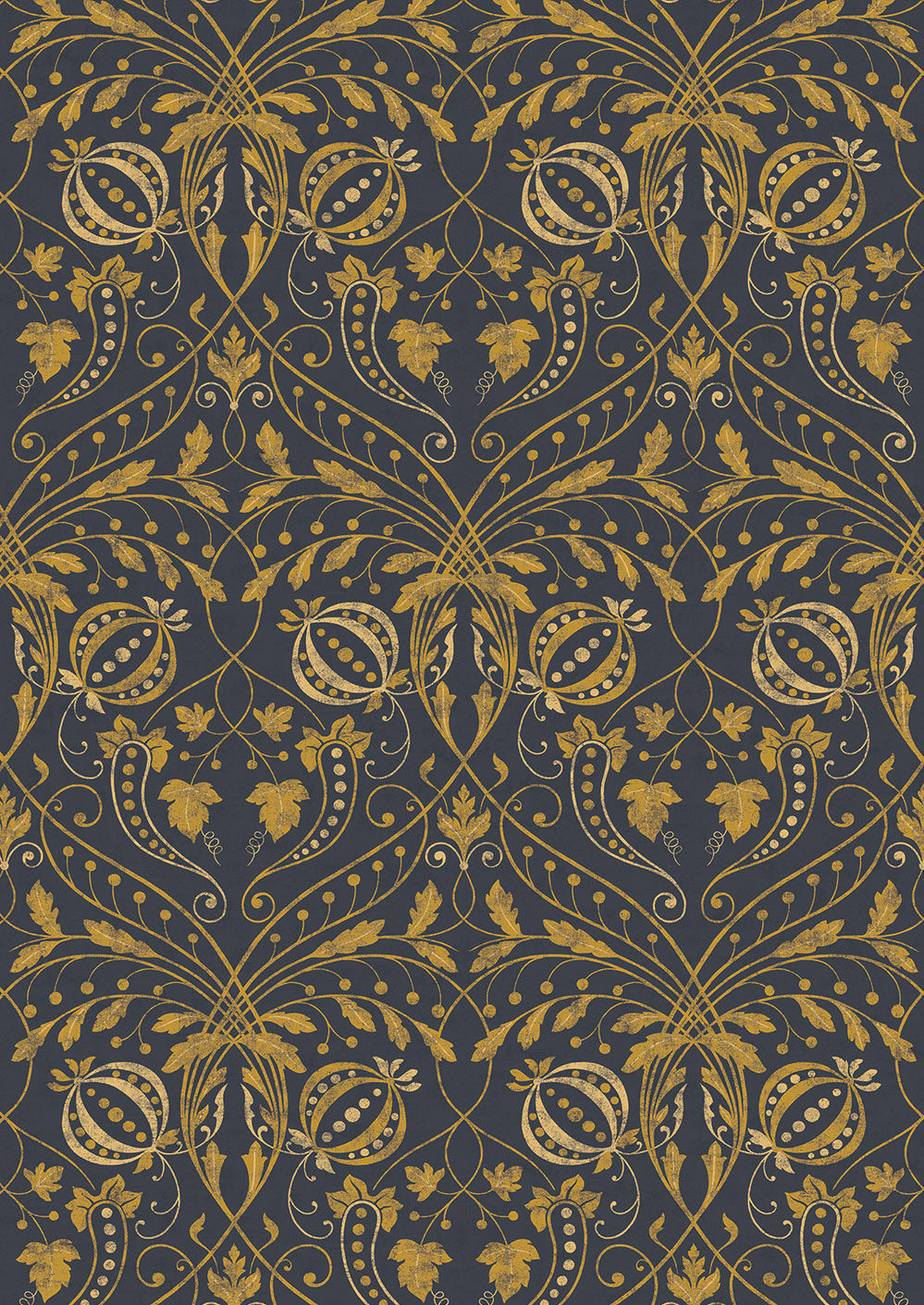 Chateau Wallpaper - Tortoiseshell - Lewis & Wood