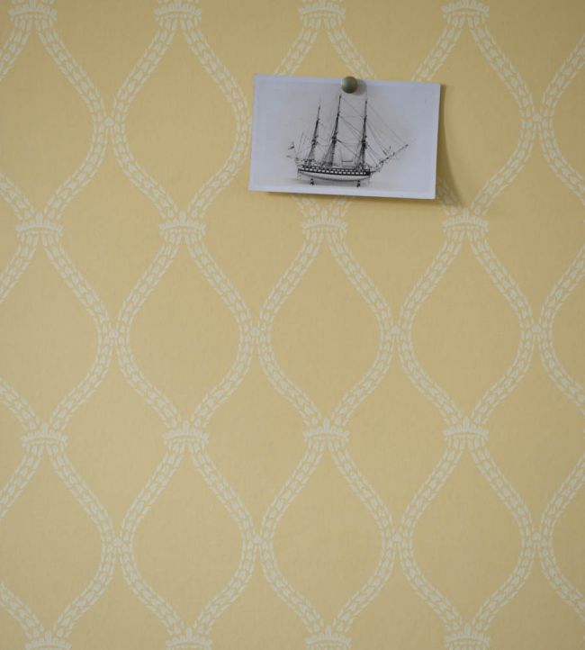 Crivelli Trellis Wallpaper - Farrow's Cream - 3105 - Farrow & Ball