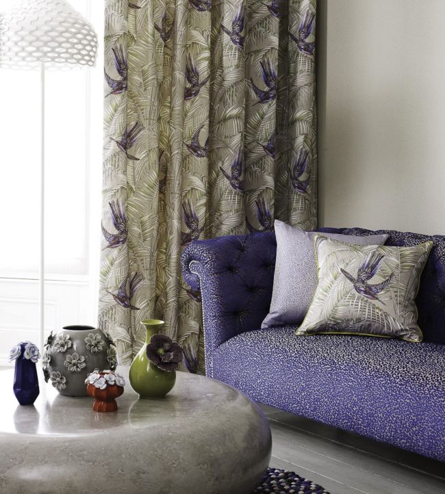 Sunbird Room Fabric 2 - Green