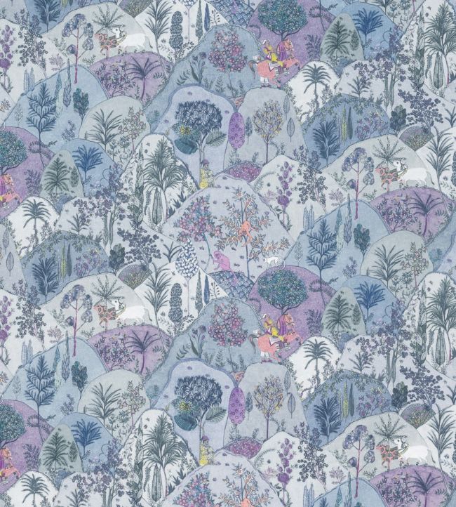 Aravali Fabric - Blue