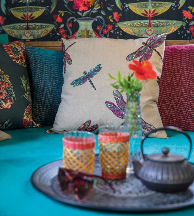 Dragonera Room Fabric 2 - Gray