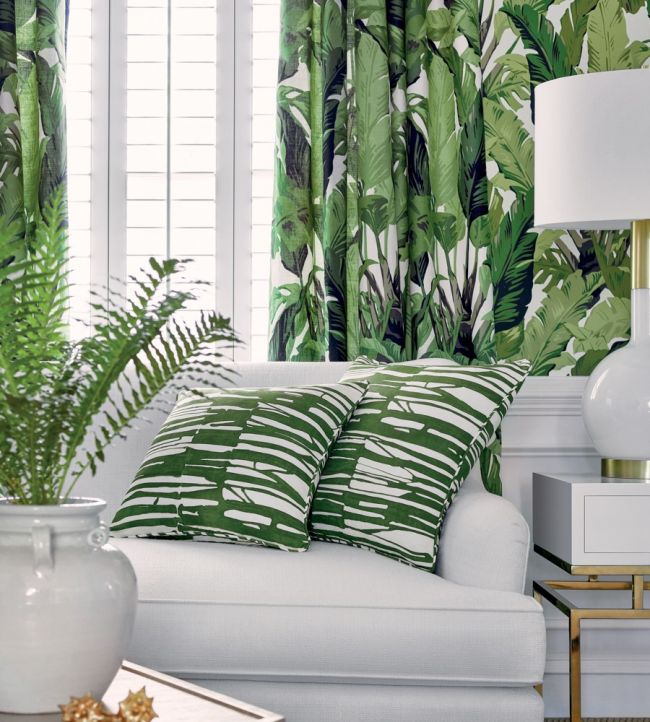 Ischia Room Fabric - Blue