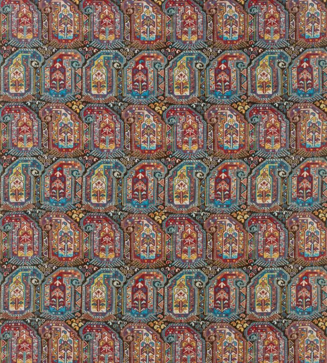 Gleniffer Paisley Fabric - Pink