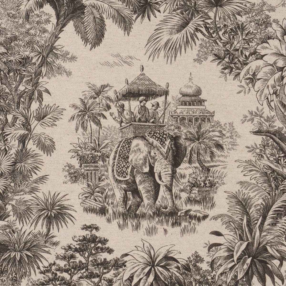 Exotic Shikar Linen Fabric