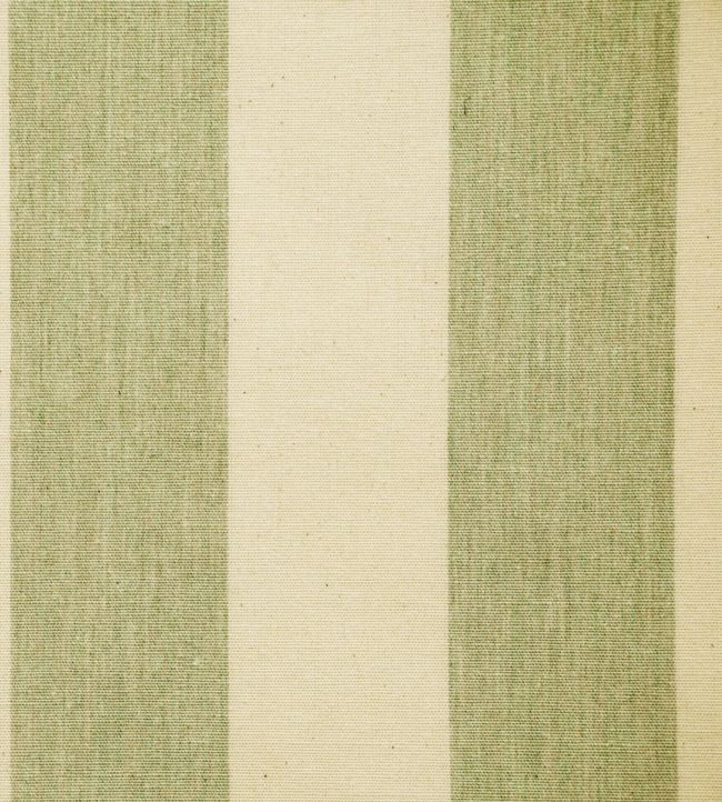 Devon Stripe Fabric - Green