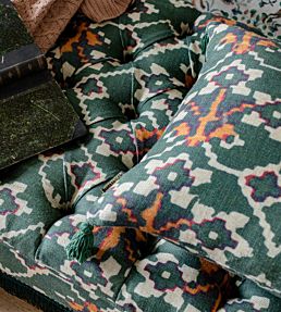 Zold Room Fabric 3 - Green