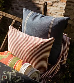 Rhubarb Stripe Room Fabric 2 - Pink