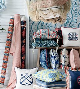 Paradeisos Room Fabric 3 - Blue