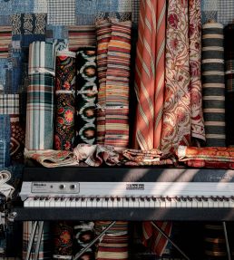 Oregon Stripes Room Fabric 2 - Pink