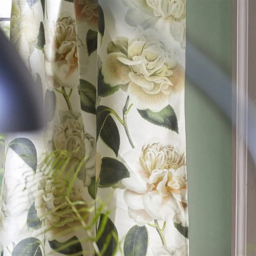 Camellia Folly Room Fabric 2 - Green
