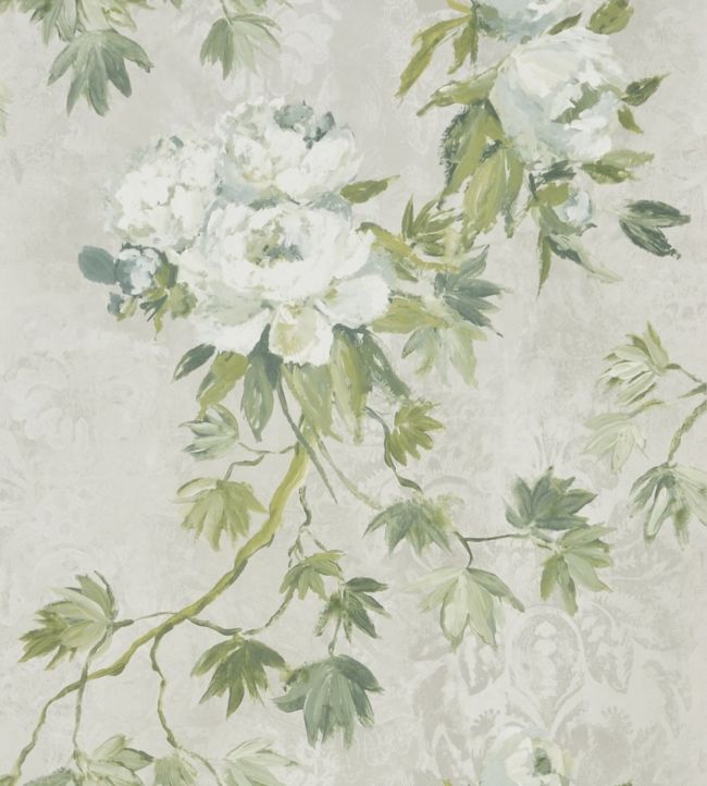 Floreale Wallpaper - Steel - PDG673/05 - Designers Guild