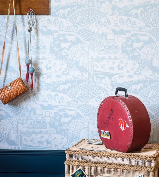 Gable Wallpaper - Parma Gray - 5404 - Farrow & Ball