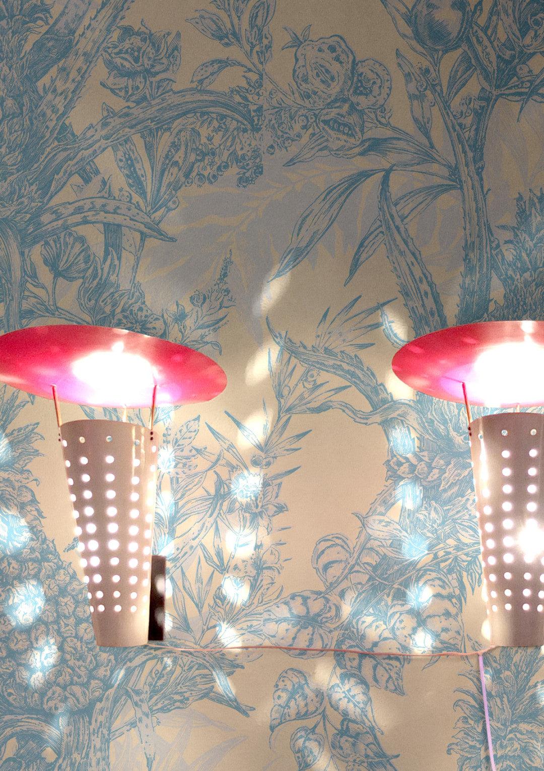 Pineapple Room Wallpaper 2 - Blue