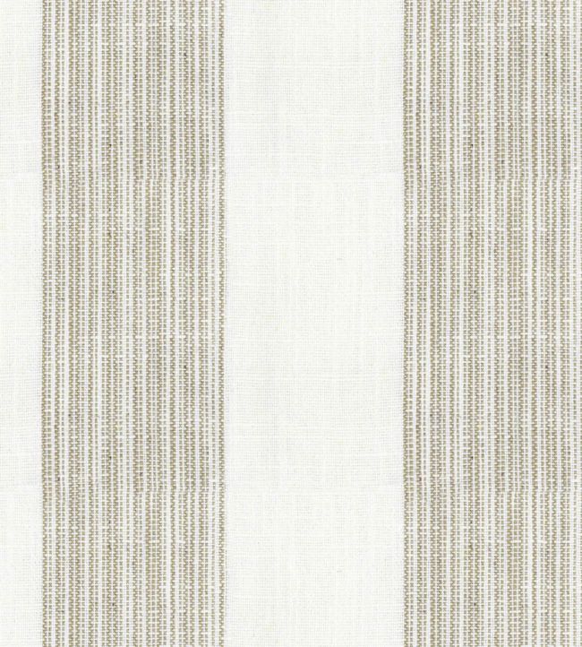 Lulworth Stripe Fabric - Gray
