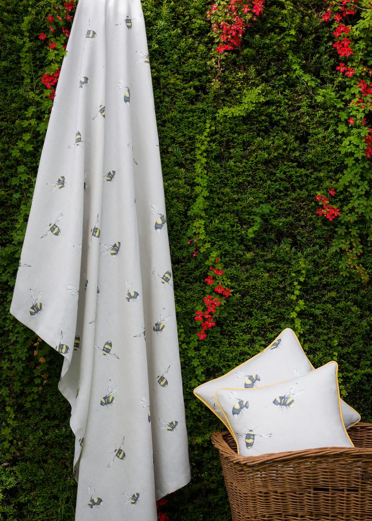 Buzz Fabric 2 - Silver