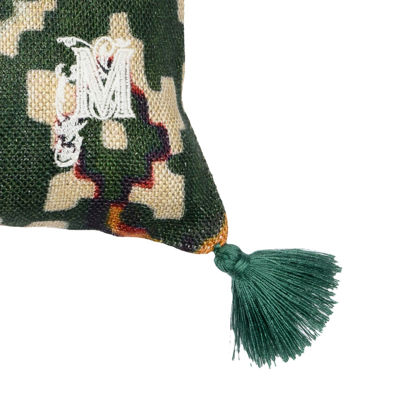 ZOLD Room Linen Cushion - Green