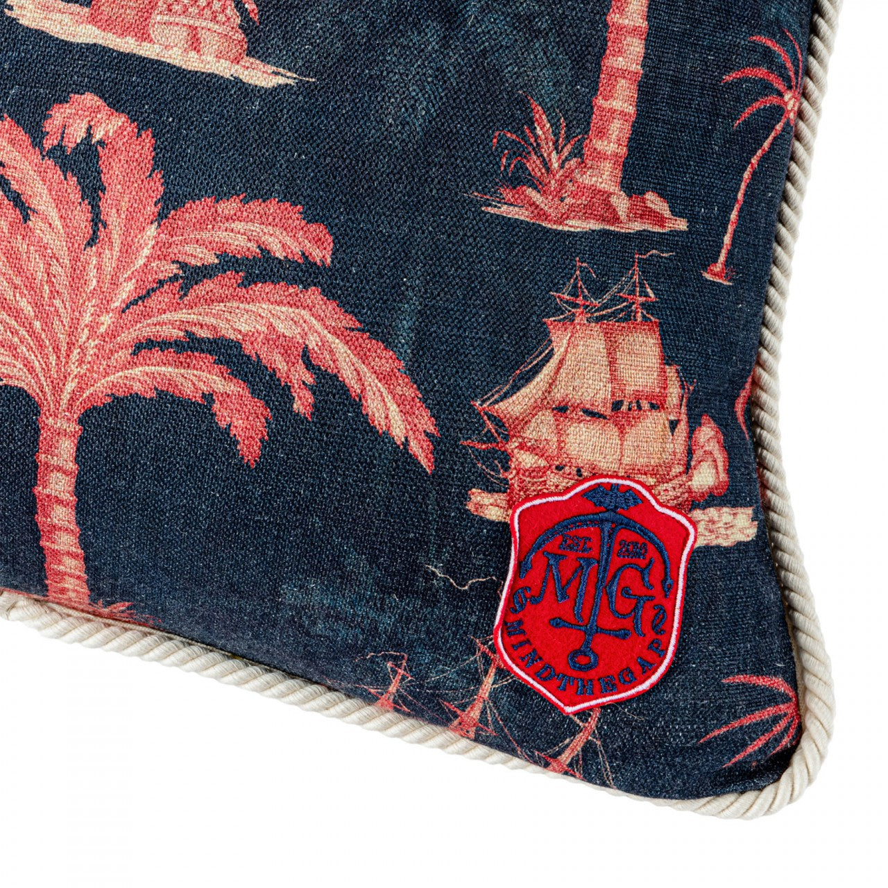 AEGEAN Indigo Room Cushion 2 - Blue