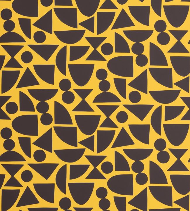 Shapes Wallpaper - Yellow