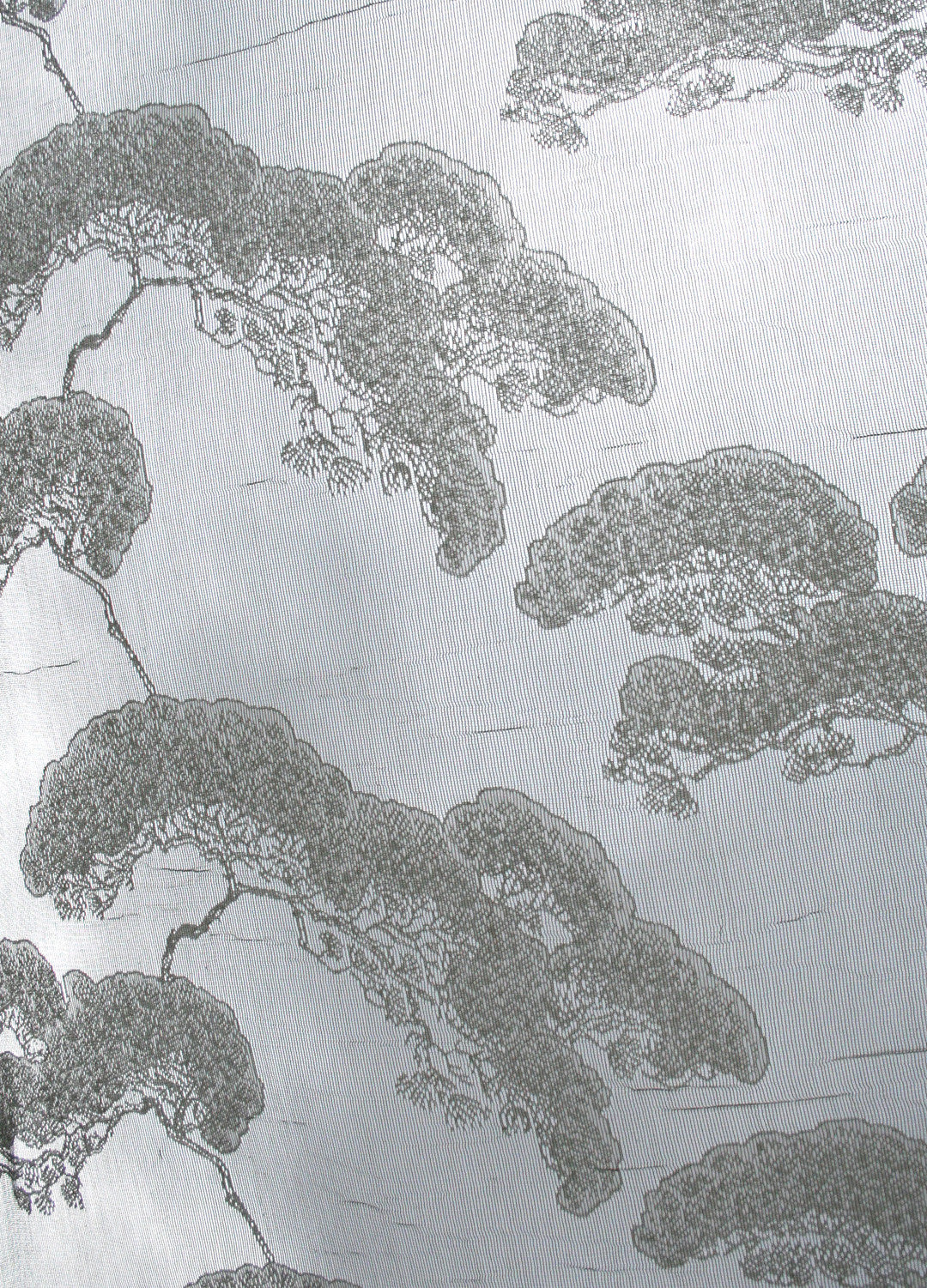 Bonsai Lace Room Fabric 4 - Gray