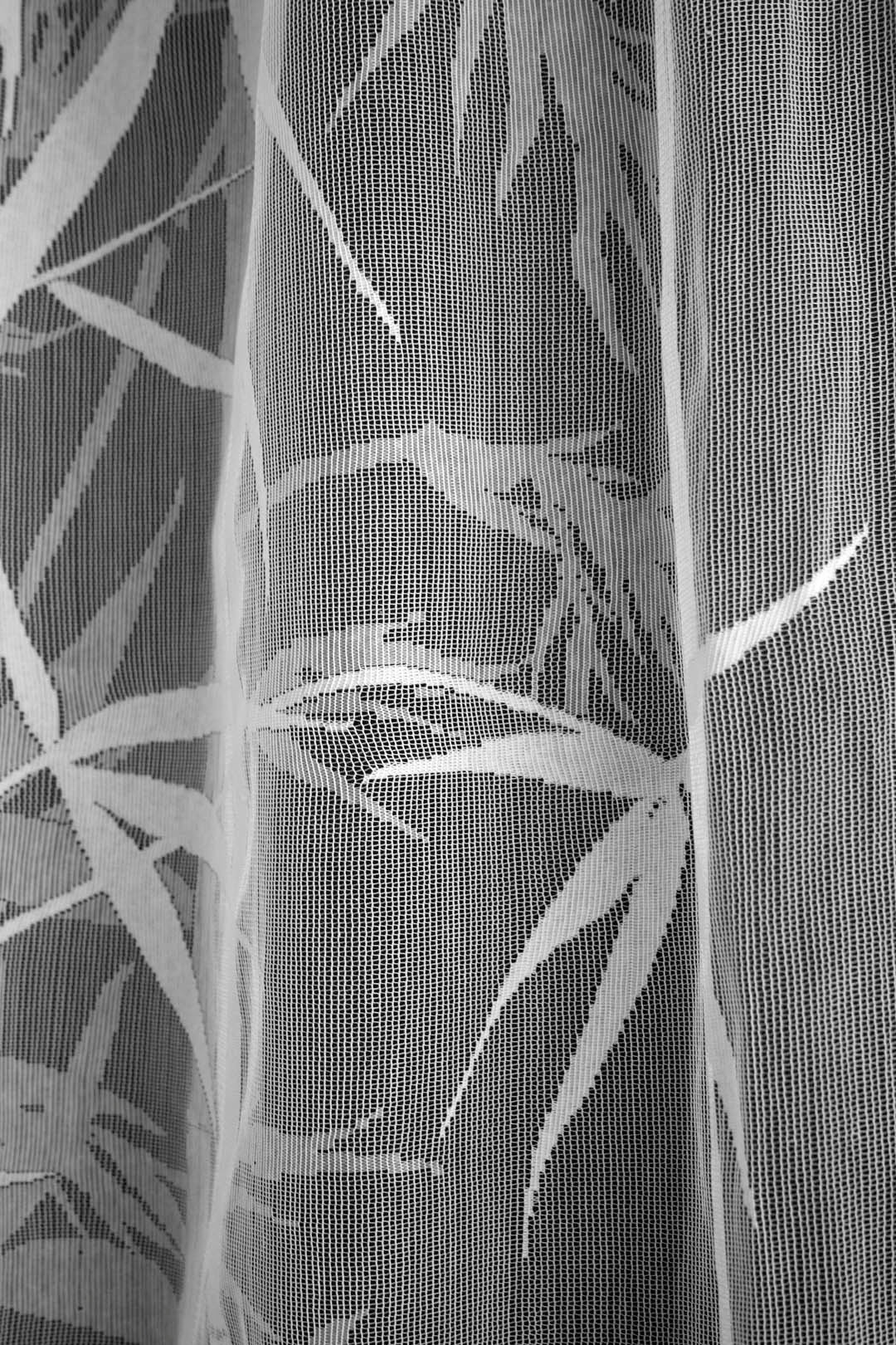 Bamboo Lace Room Fabric 2 - Gray