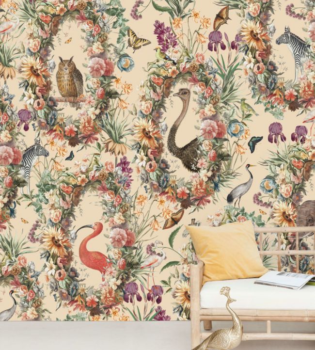 Never Ending Story Room Mural - Pink