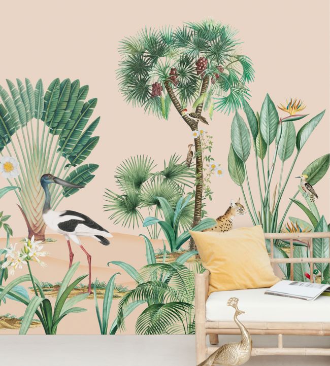 Catch Me Room Mural - Green