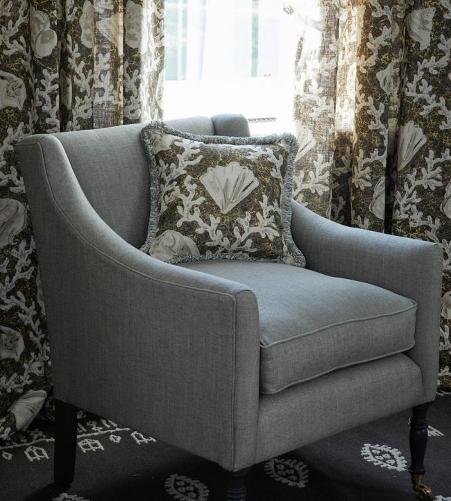 Shaker Chic Room Fabric - Gray
