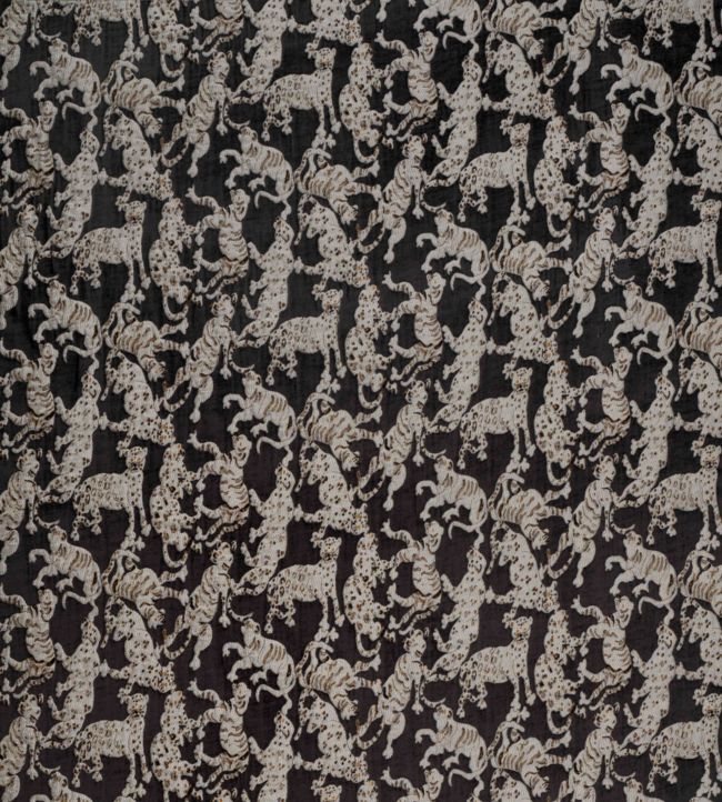 Cat's Pyjamas Fabric - Black