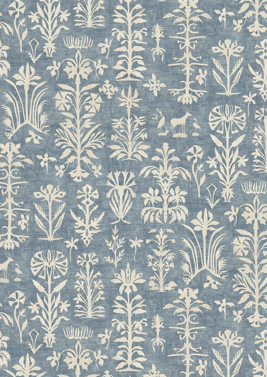 Papyrus Wallpaper - Moonstone - Lewis & Wood