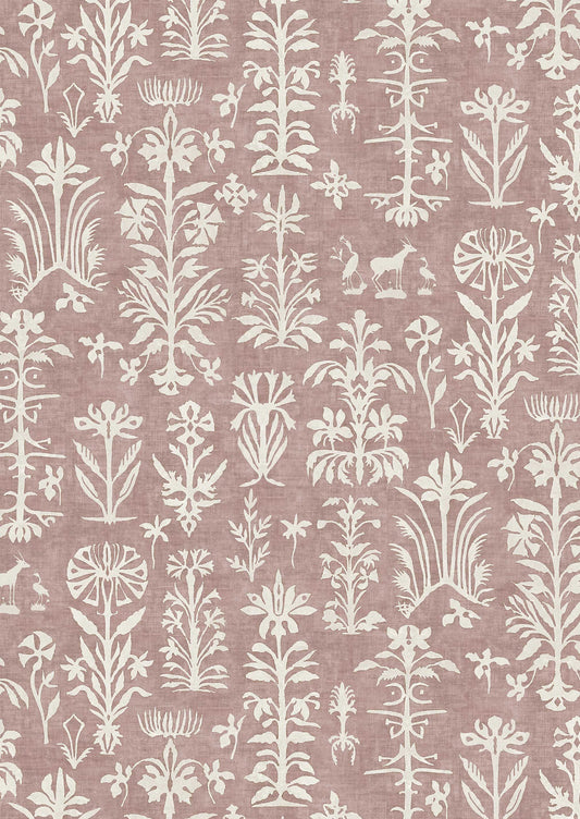 Papyrus Wallpaper - Rosewater - Lewis & Wood