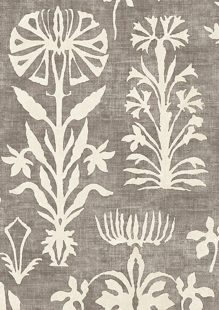 Papyrus Wallpaper - Topaz - Lewis & Wood