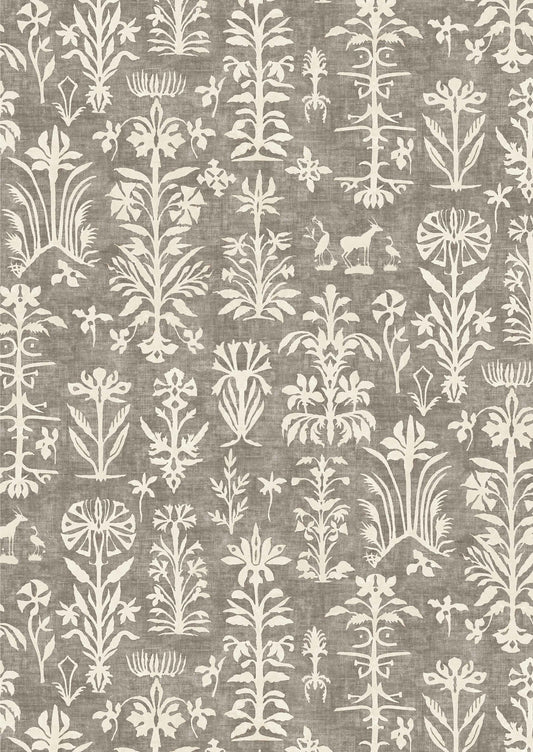 Papyrus Wallpaper - Topaz - Lewis & Wood