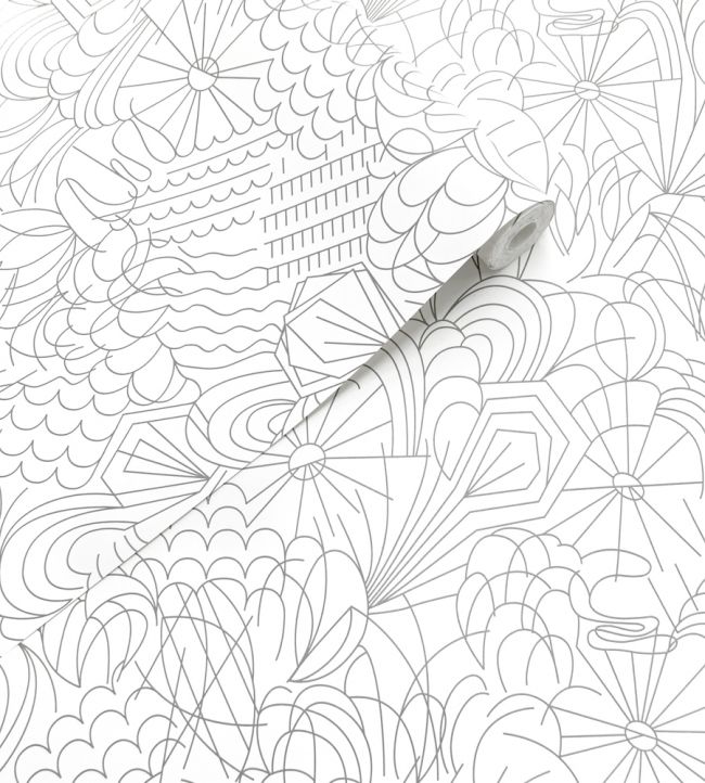 Pop Room Wallpaper 3 - White