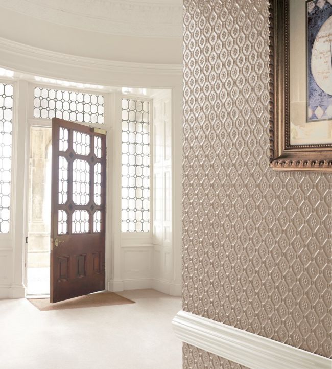 Byzantine Room Wallpaper - Cream