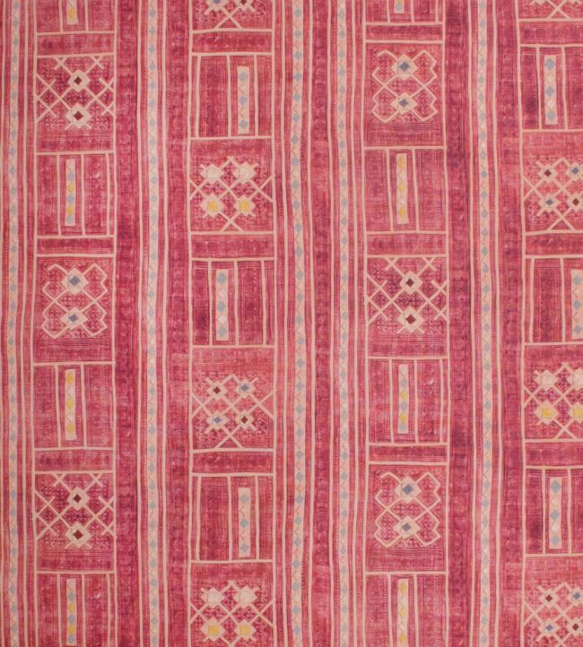 Karatu Fabric - Red