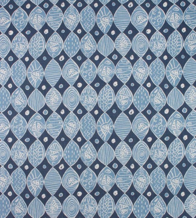 Katanga Fabric - Blue