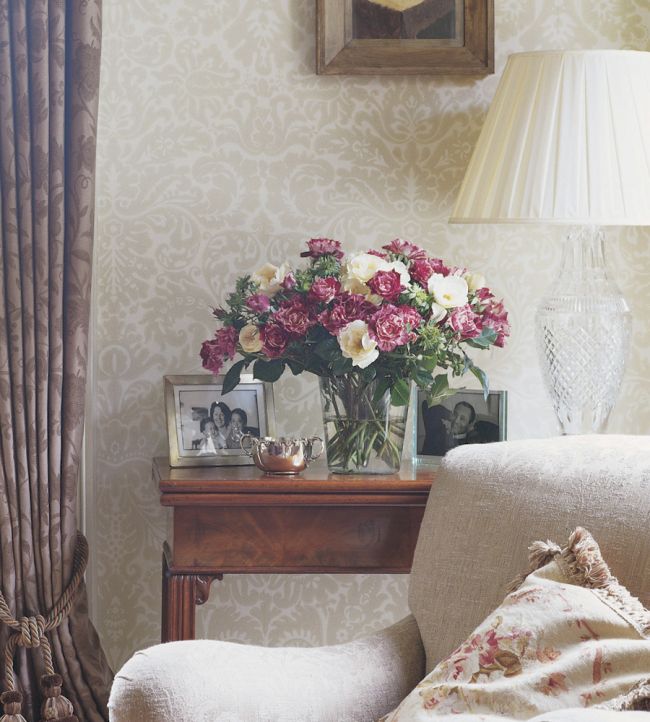 Silvergate Wallpaper - Cream - 802 - Farrow & Ball