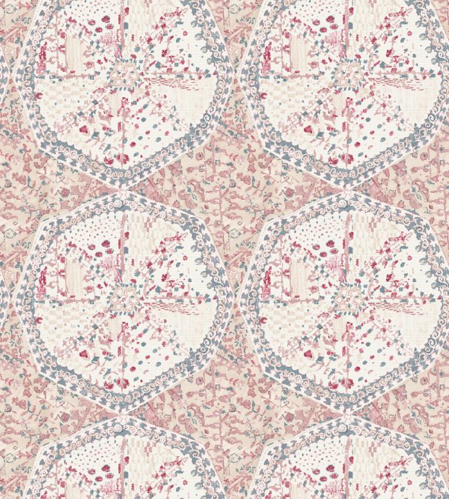 Suzette Wallpaper - Pink