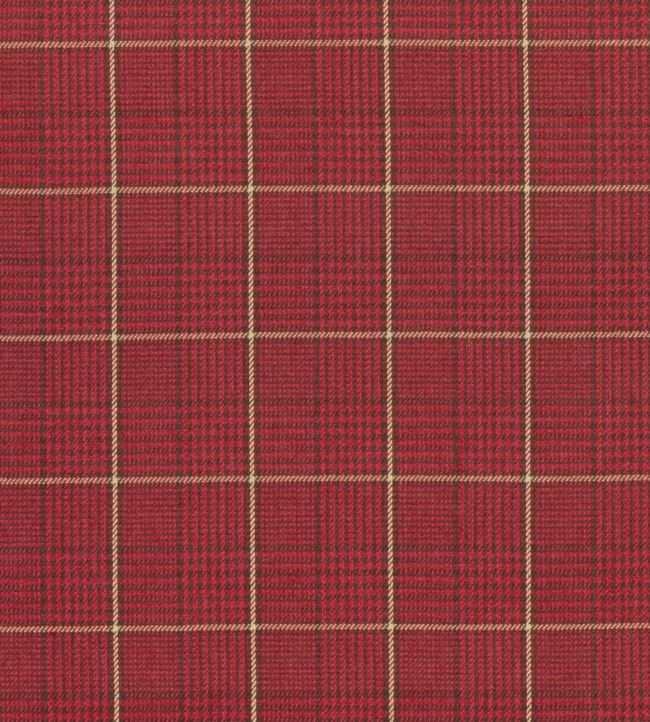 Grassmarket Check Fabric - Red