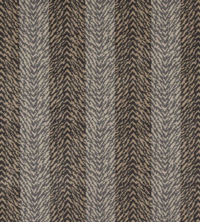 Tigris Velvet Fabric - Brown