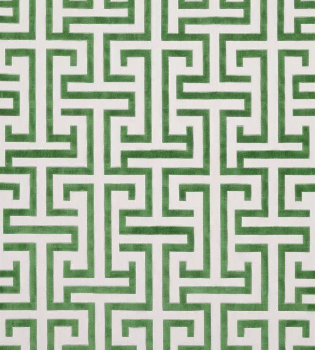 Ming Trail Fabric - Green