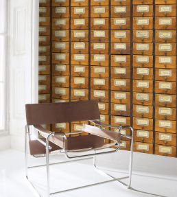 Apothecary Room Wallpaper - Sand